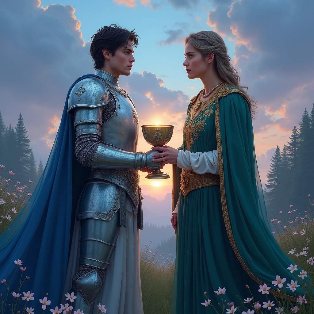 knight of cups and king of cups