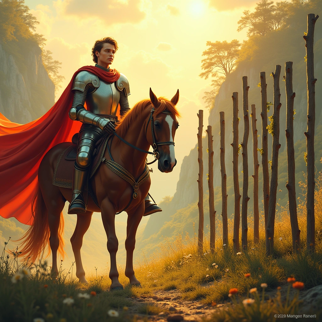knight of wands and nine of wands