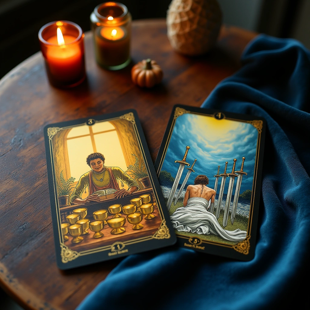 nine of cups and ten of swords