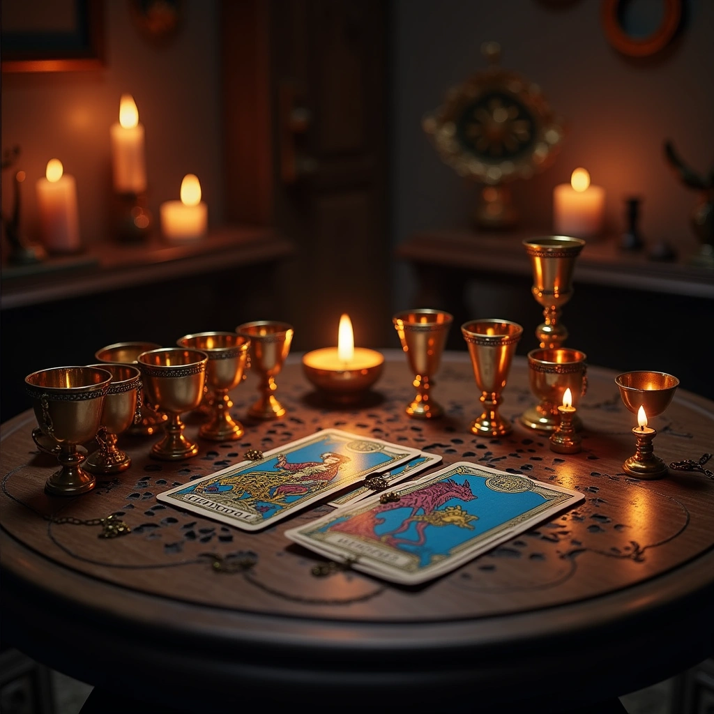 nine of cups and the devil