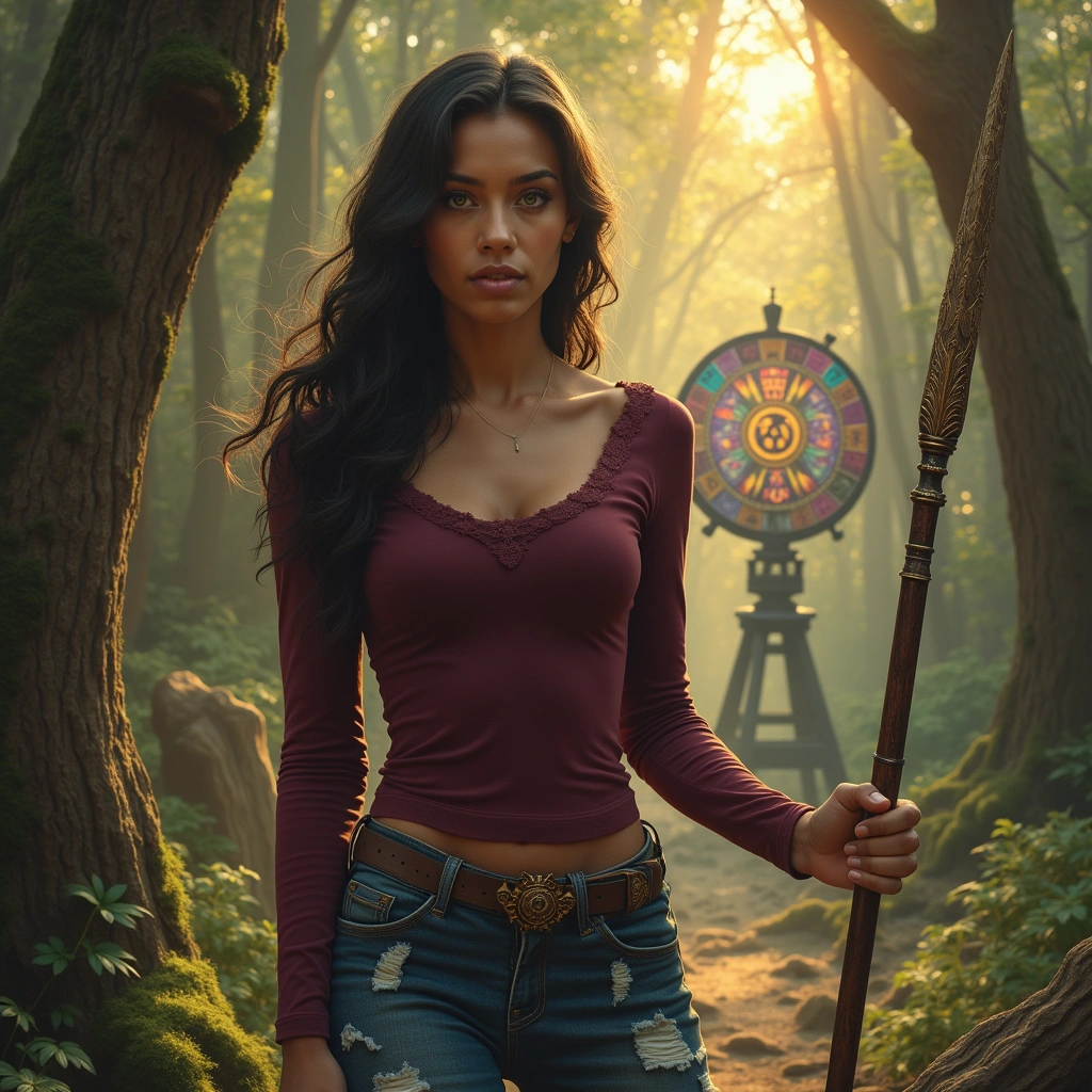 nine of wands and the wheel of fortune