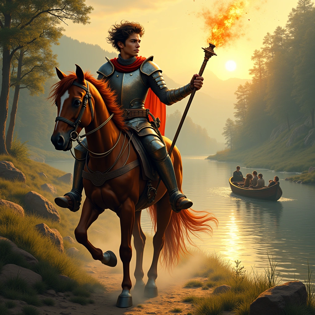 knight of wands and six of swords