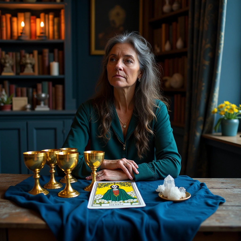 nine of cups and the death