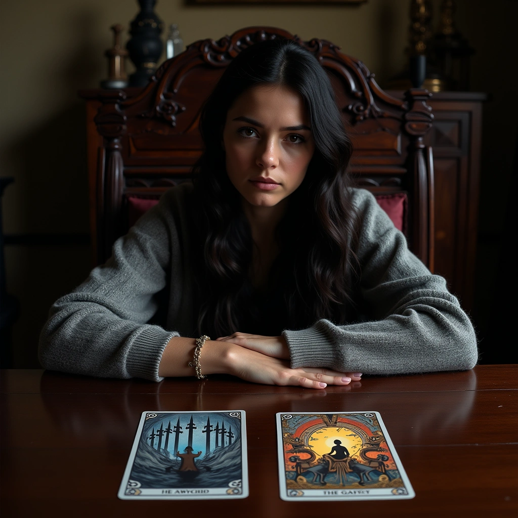 nine of swords and the chariot