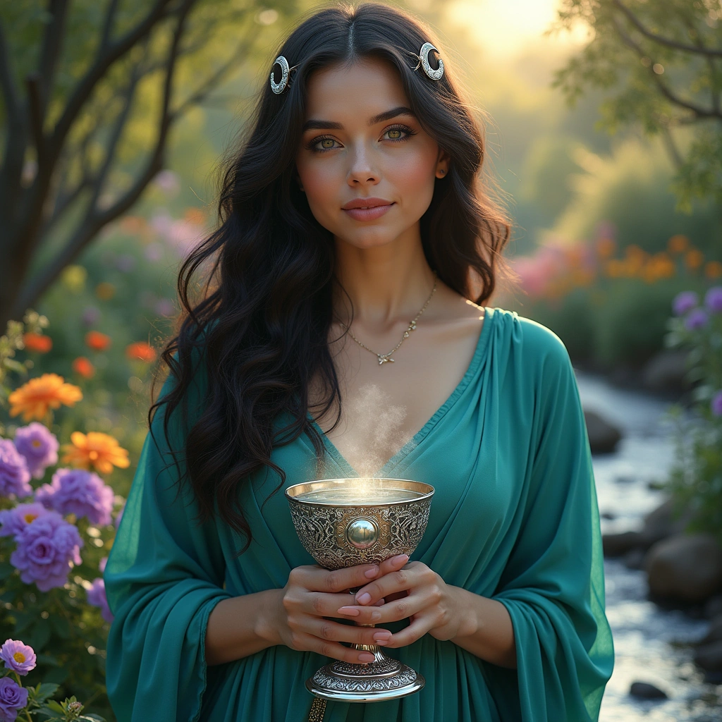 queen of cups and the judgment