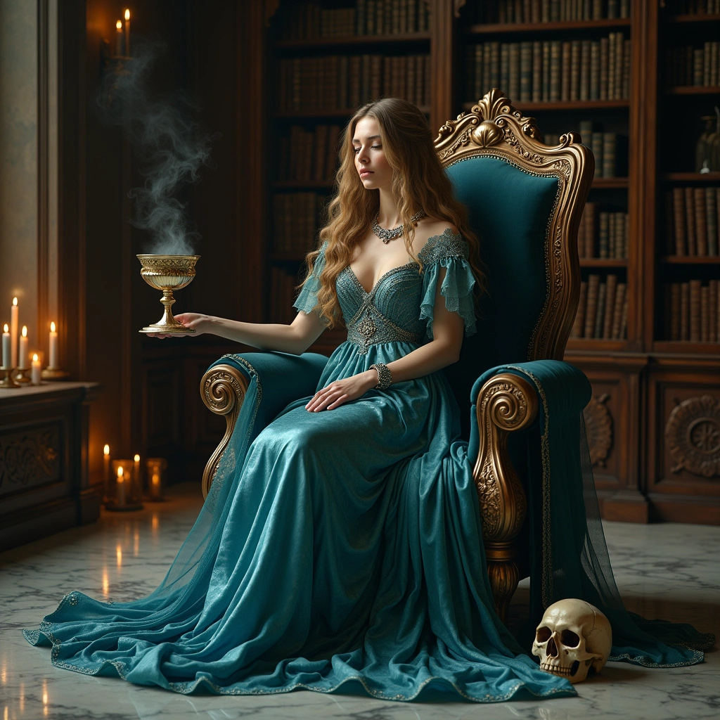 queen of cups and the death