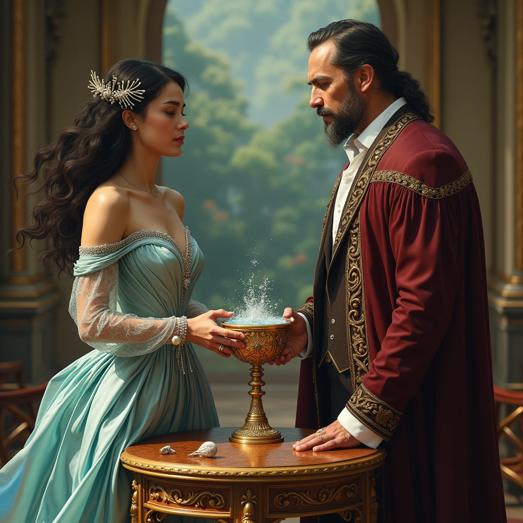 queen of cups and the emperor