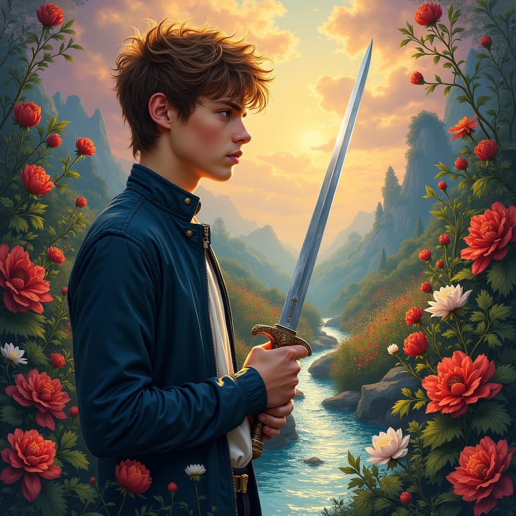 page of swords and the lovers