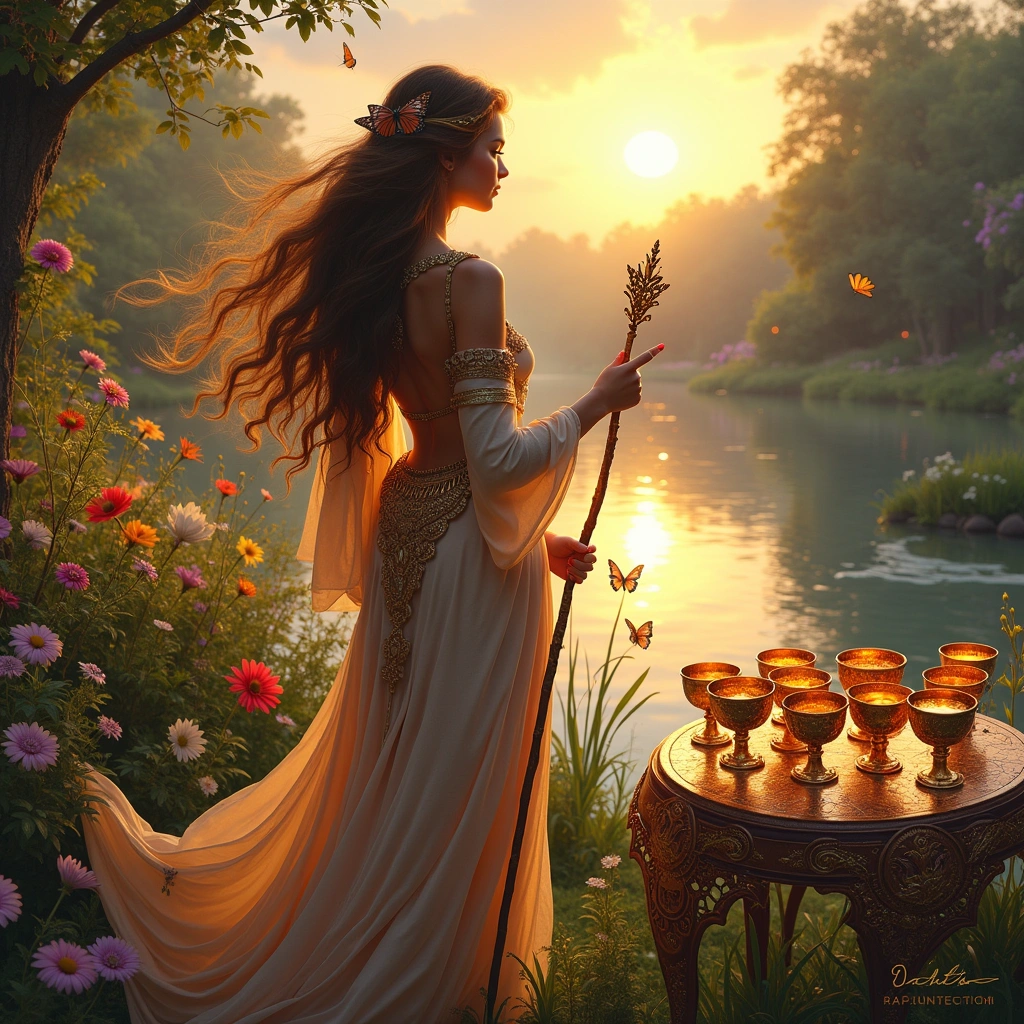 page of wands and nine of cups