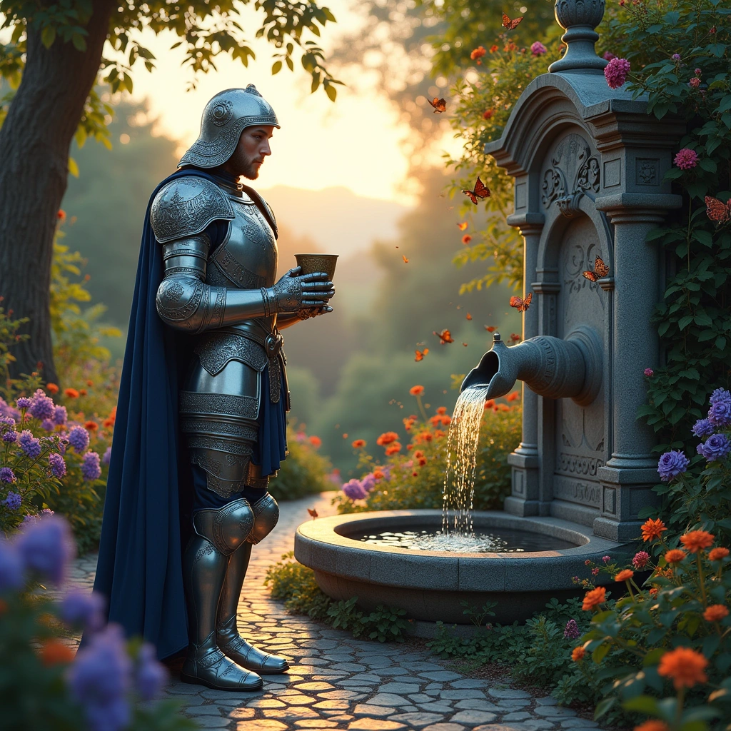 knight of cups and six of pentacles