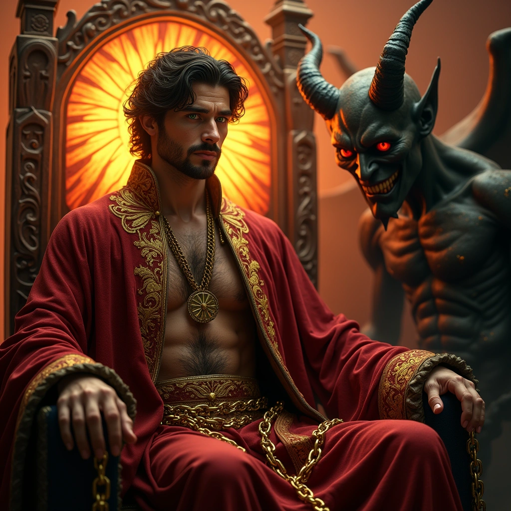 king of wands and the devil