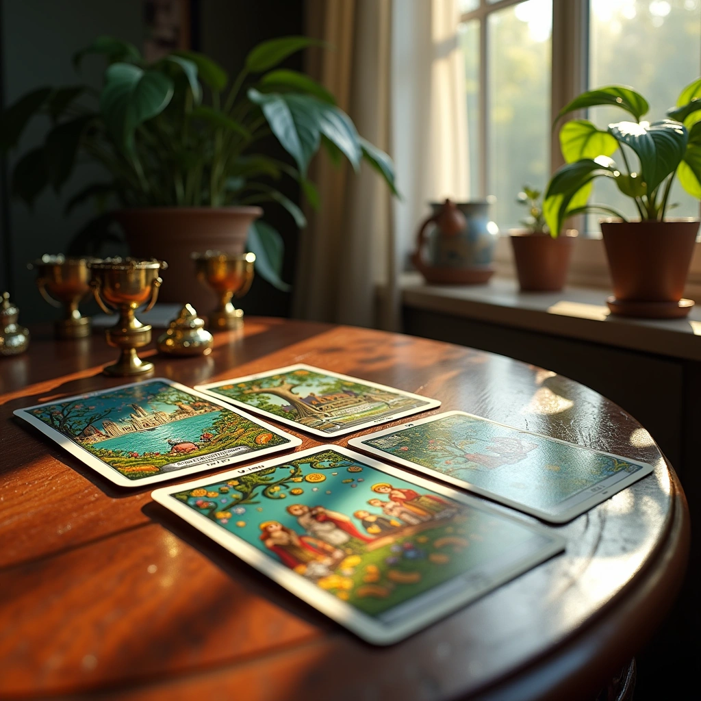 seven of cups and ten of pentacles