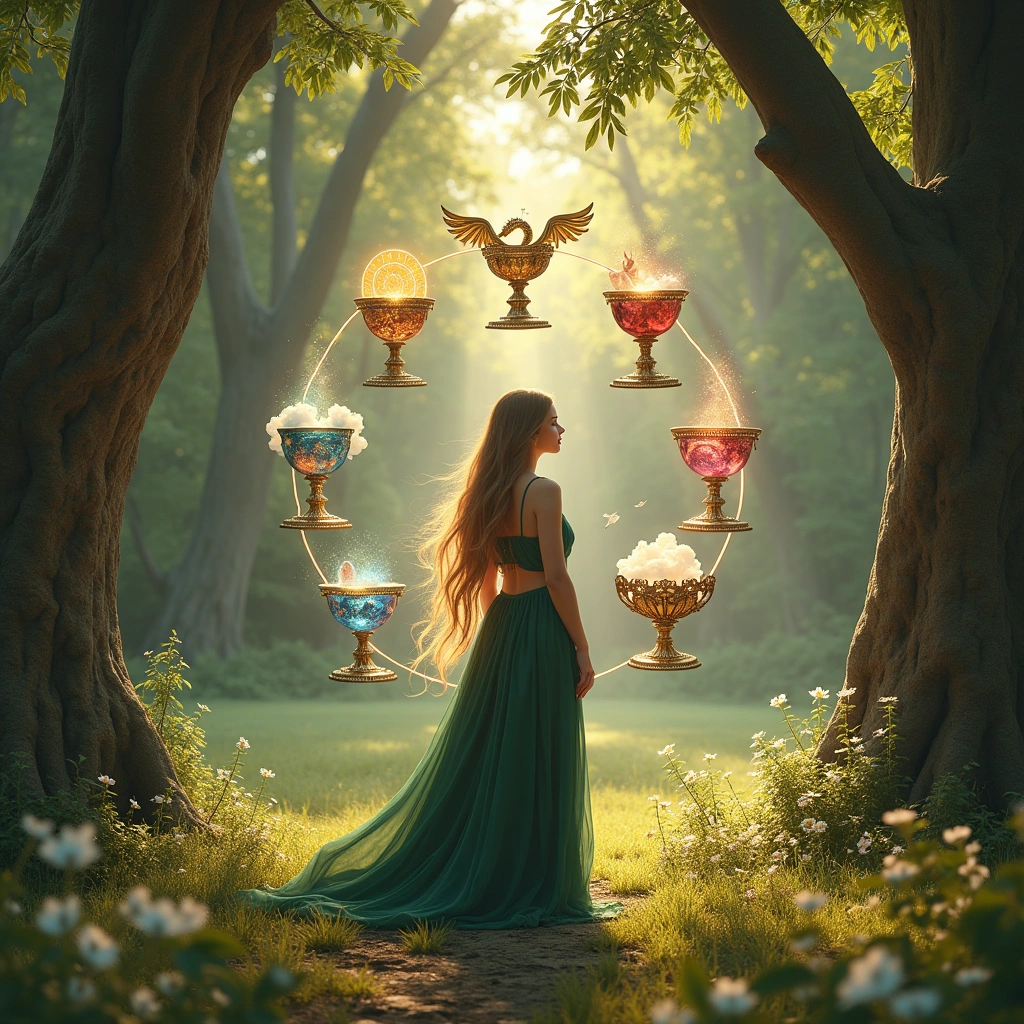 seven of cups and the strength