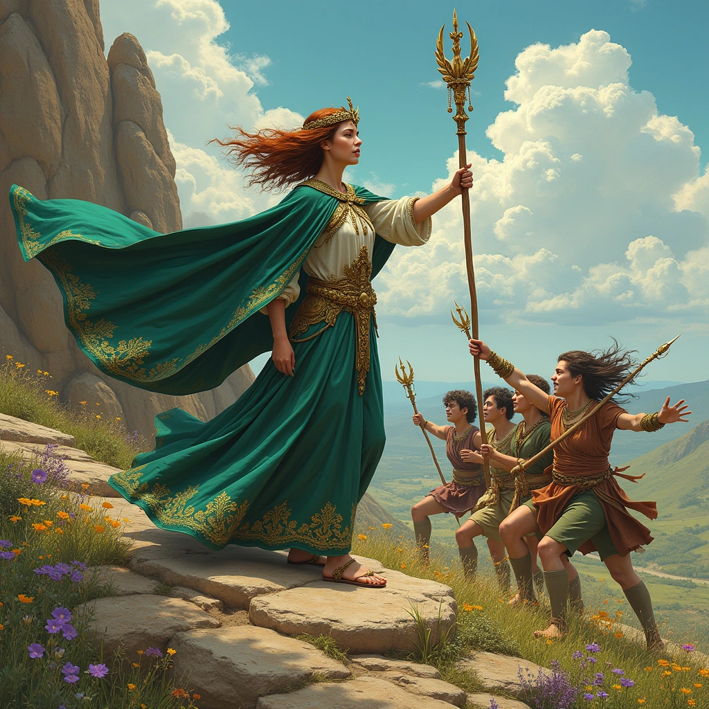 six of wands and five of wands