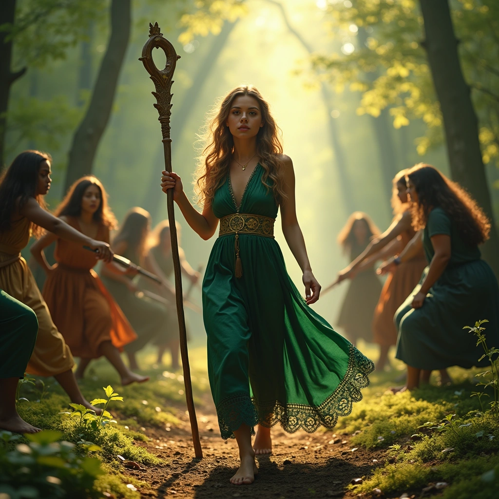 seven of wands and five of wands