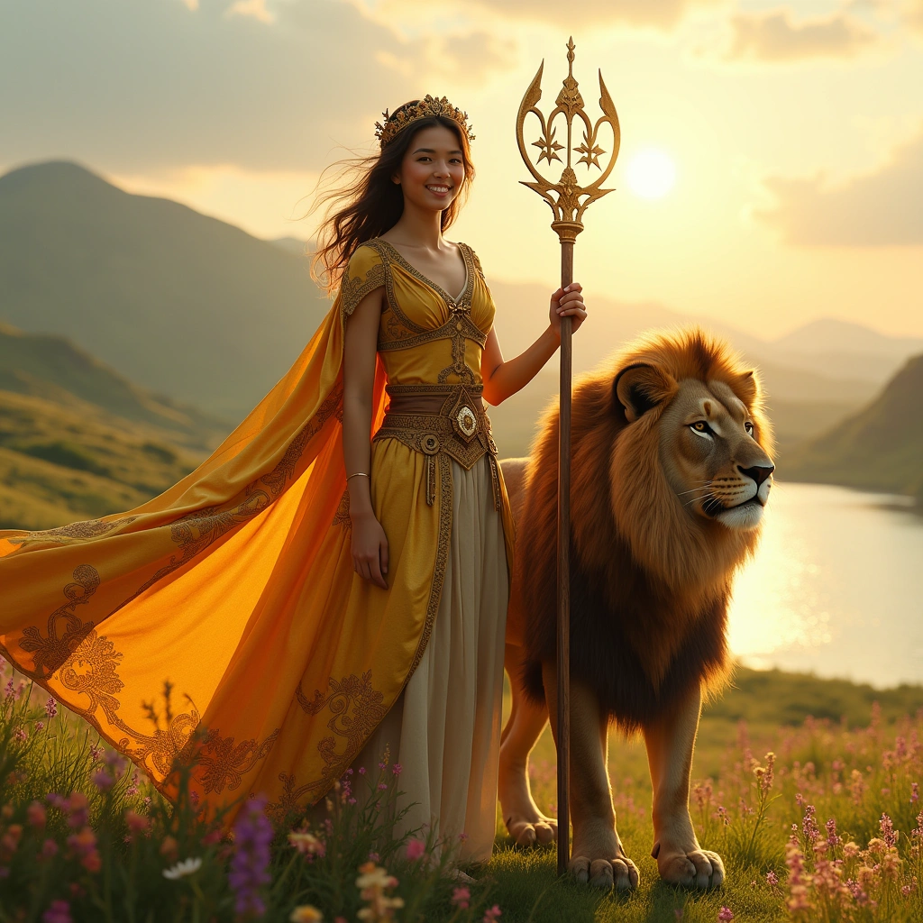 six of wands and the strength