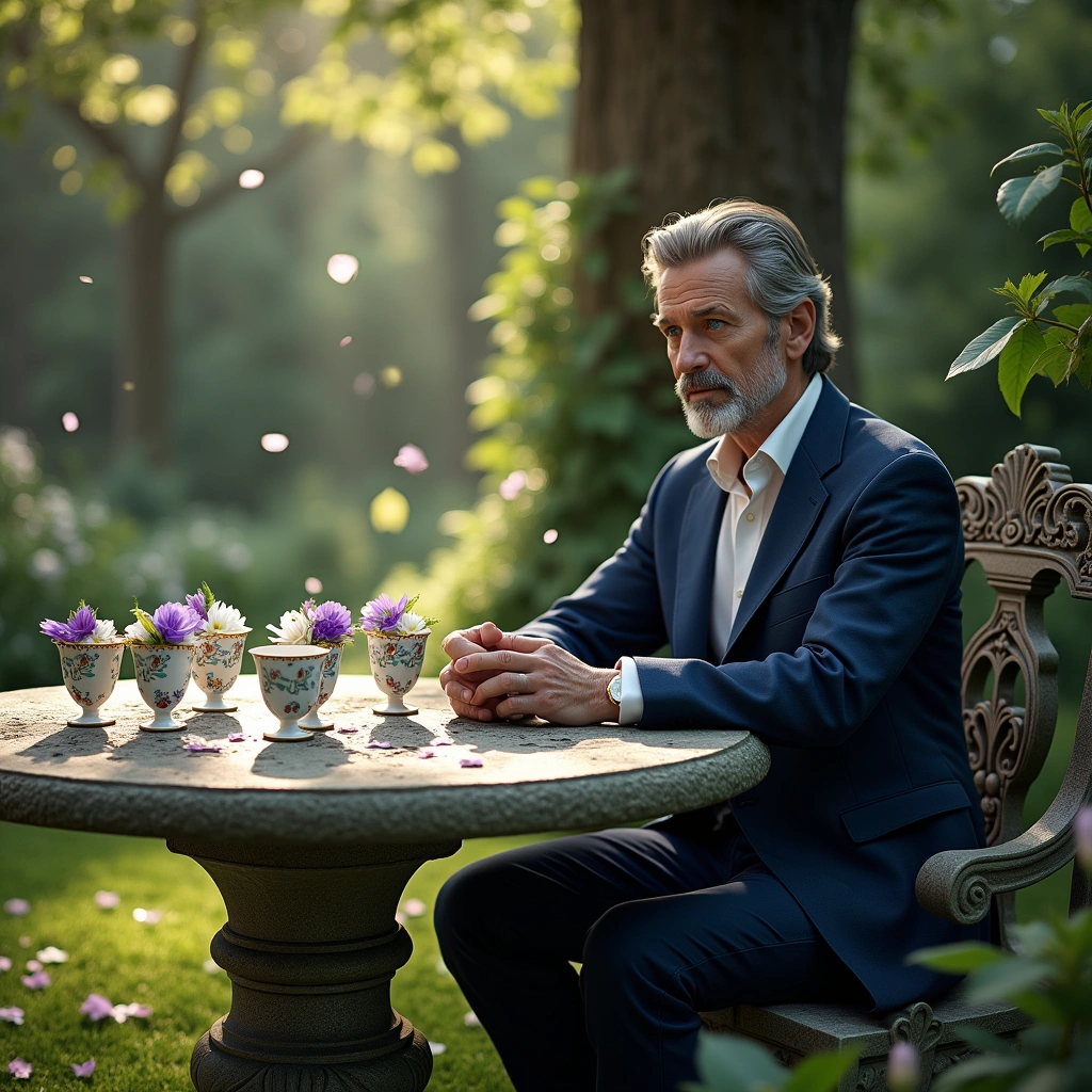six of cups and king of swords