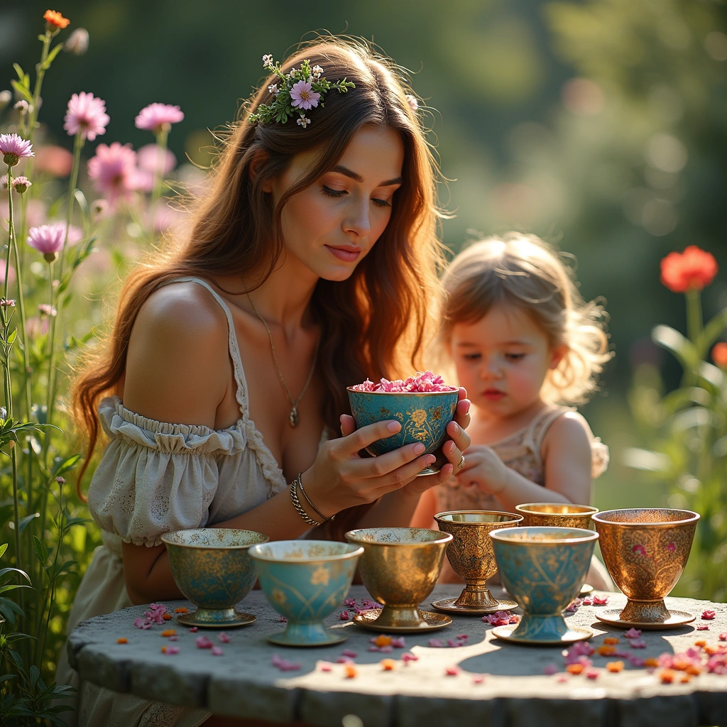 six of cups and seven of cups