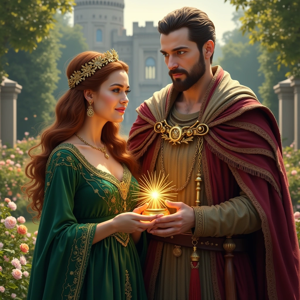 queen of pentacles and the emperor
