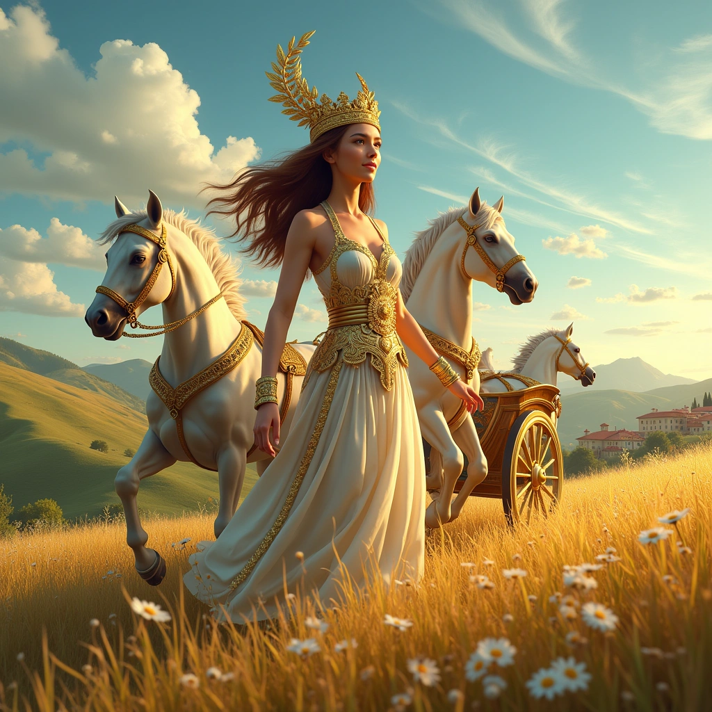 six of wands and the chariot