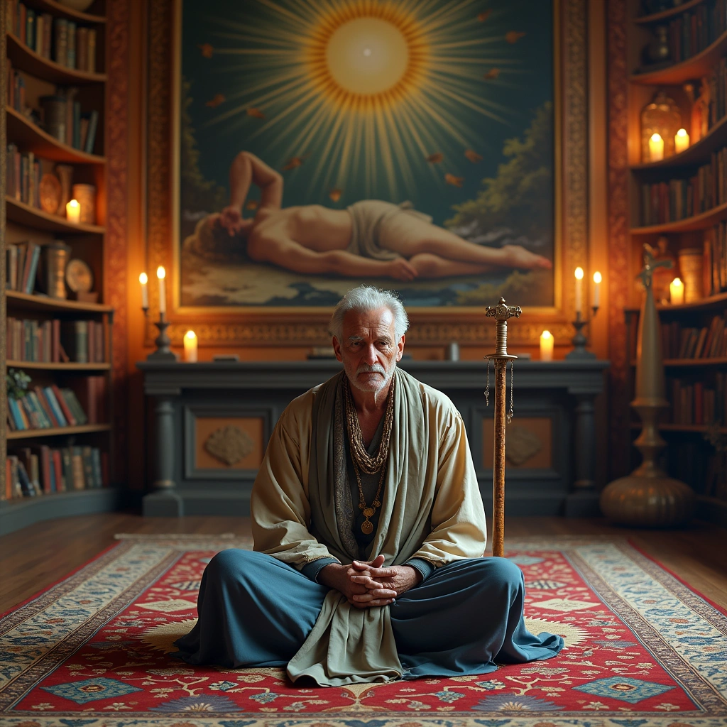 ten of swords and the hierophant