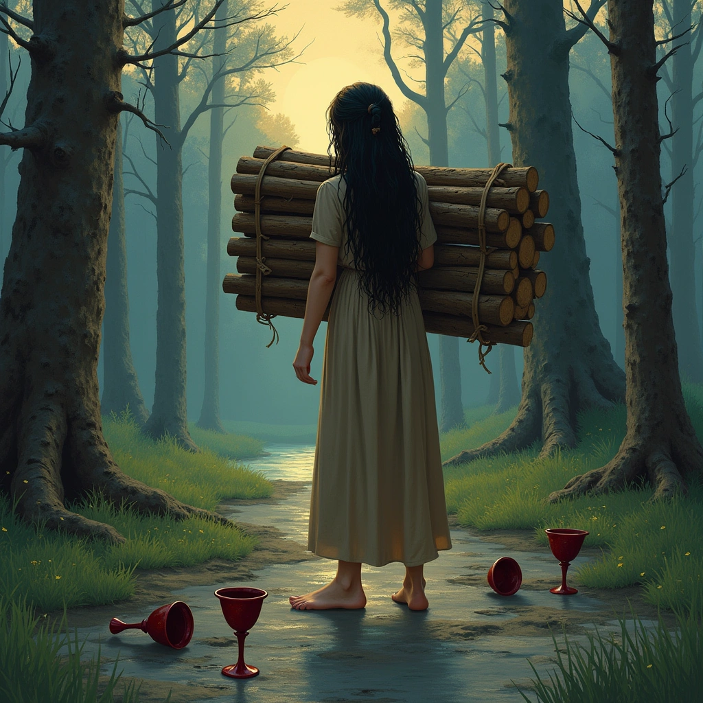 ten of wands and five of cups