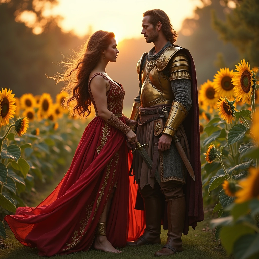 queen of wands and knight of pentacles