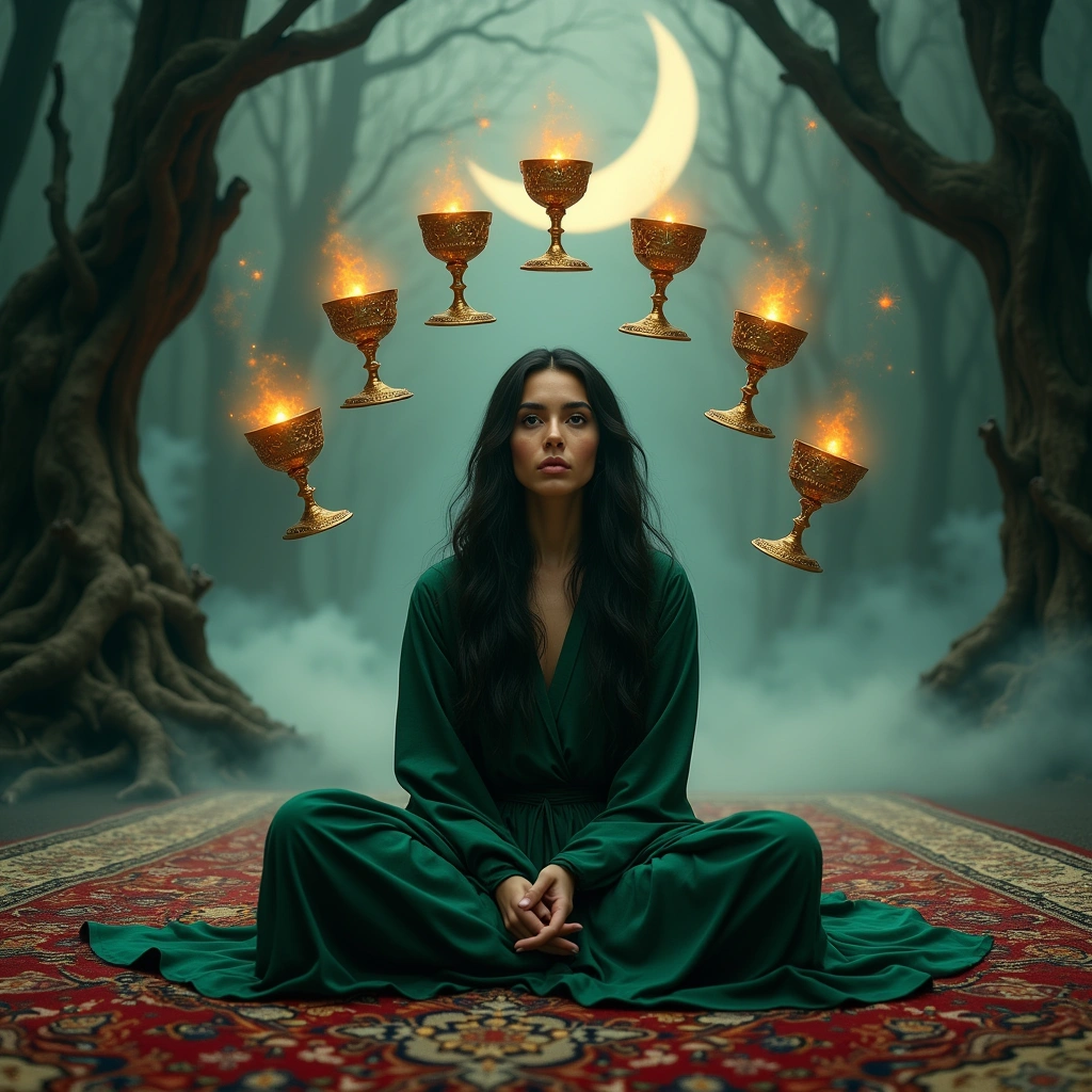 seven of cups and the devil