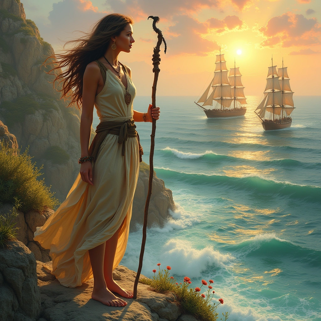 three of wands and the strength