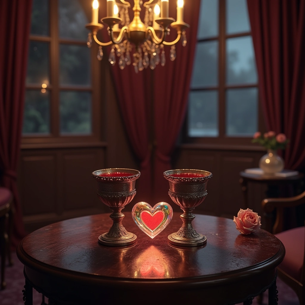 two of cups and three of swords