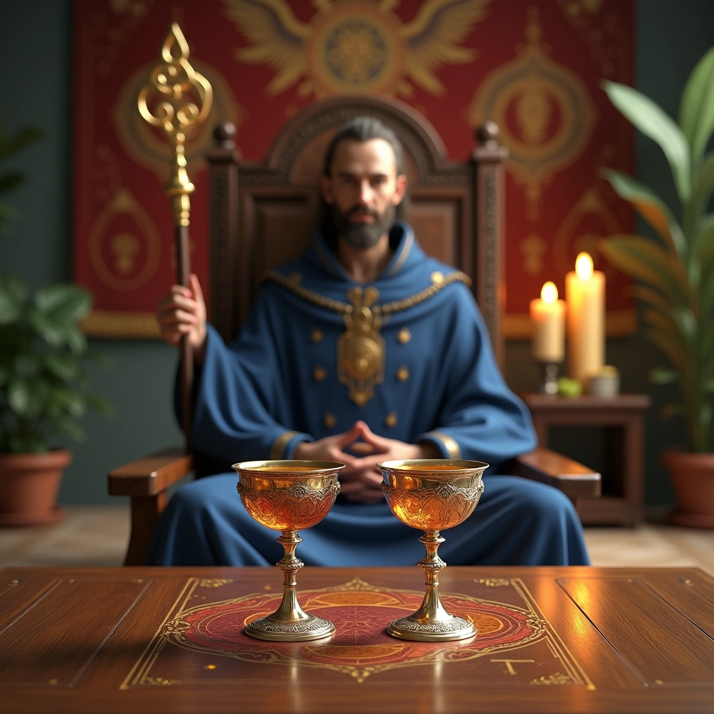 two of cups and the hierophant