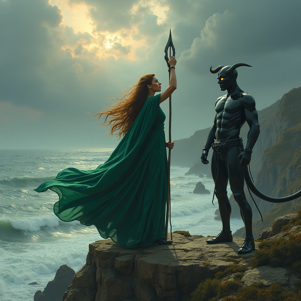 three of wands and the devil