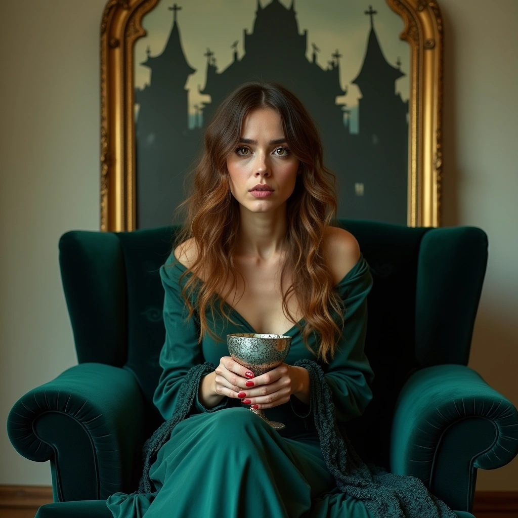queen of cups reversed and the emperor reversed