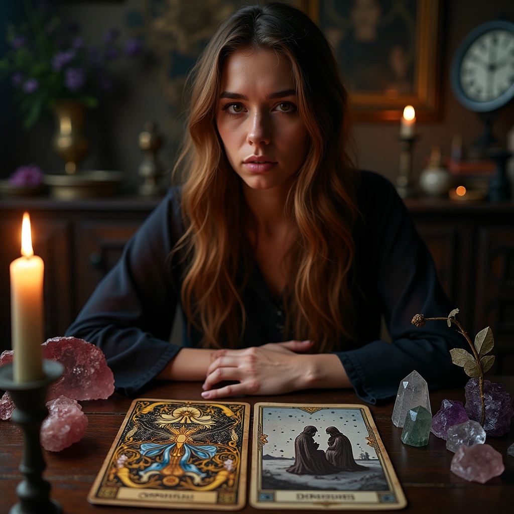 the magician reversed and five of pentacles