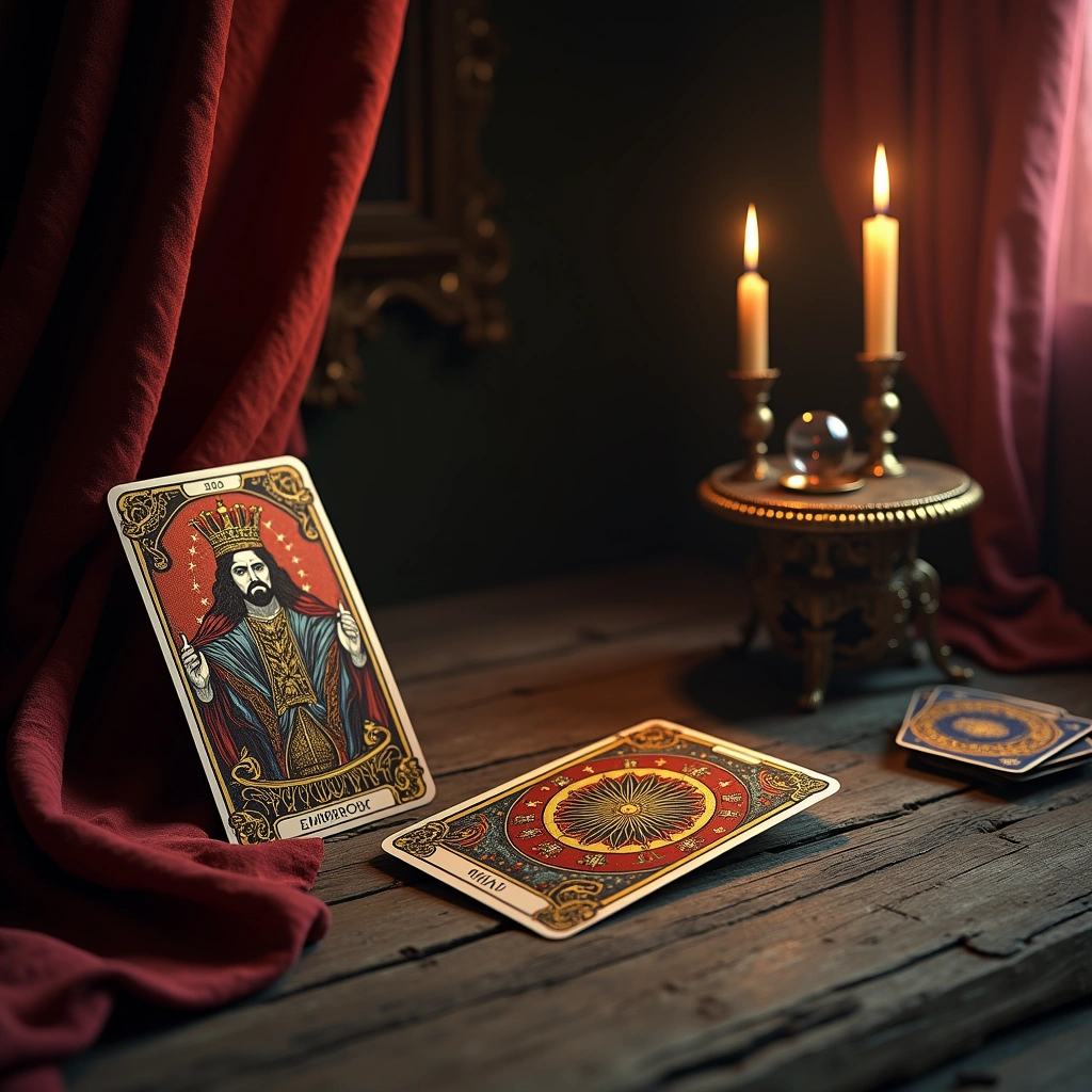 the emperor reversed and wheel of fortune