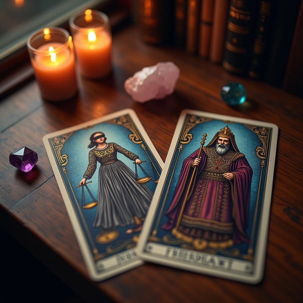 justice reversed and the hierophant