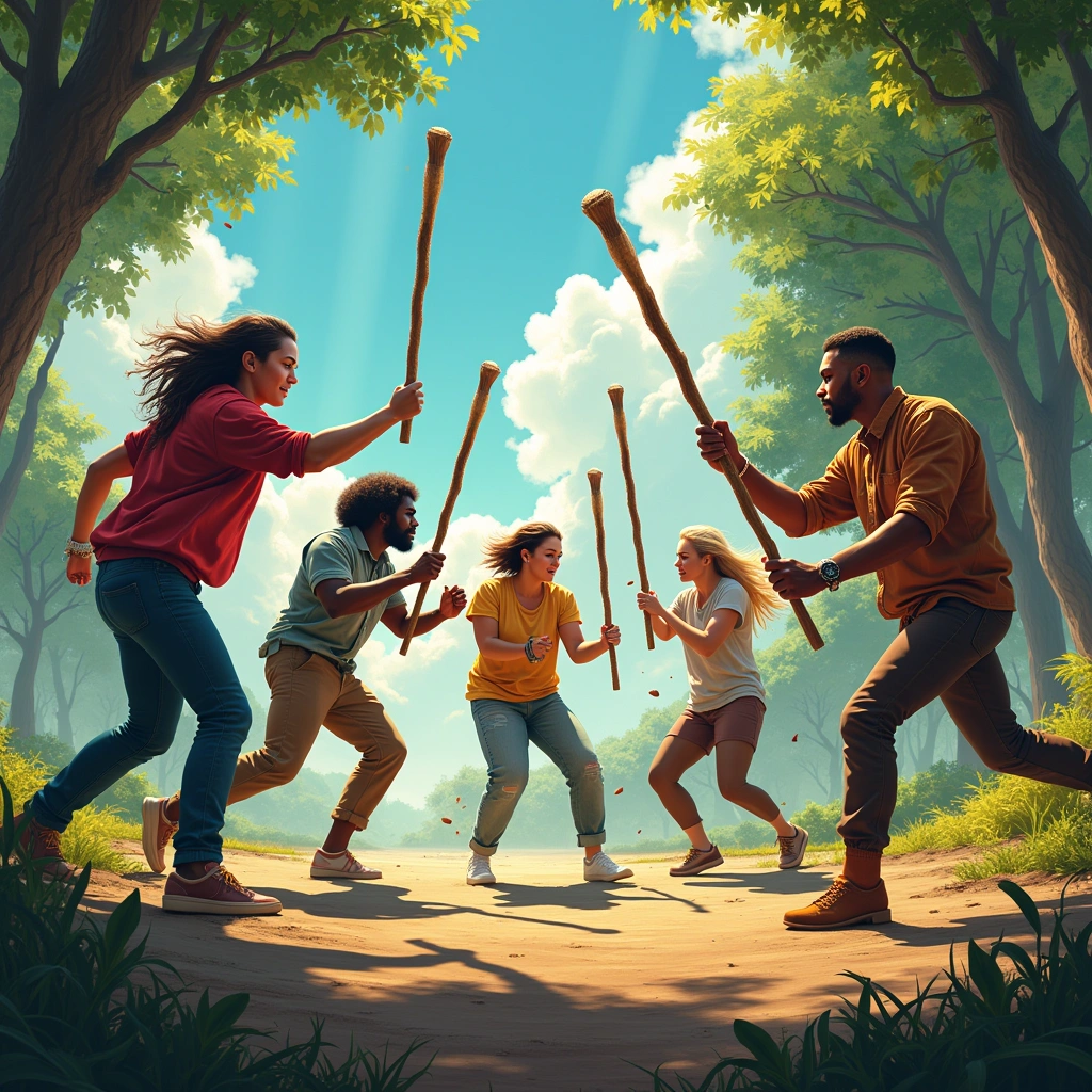 Five of Wands