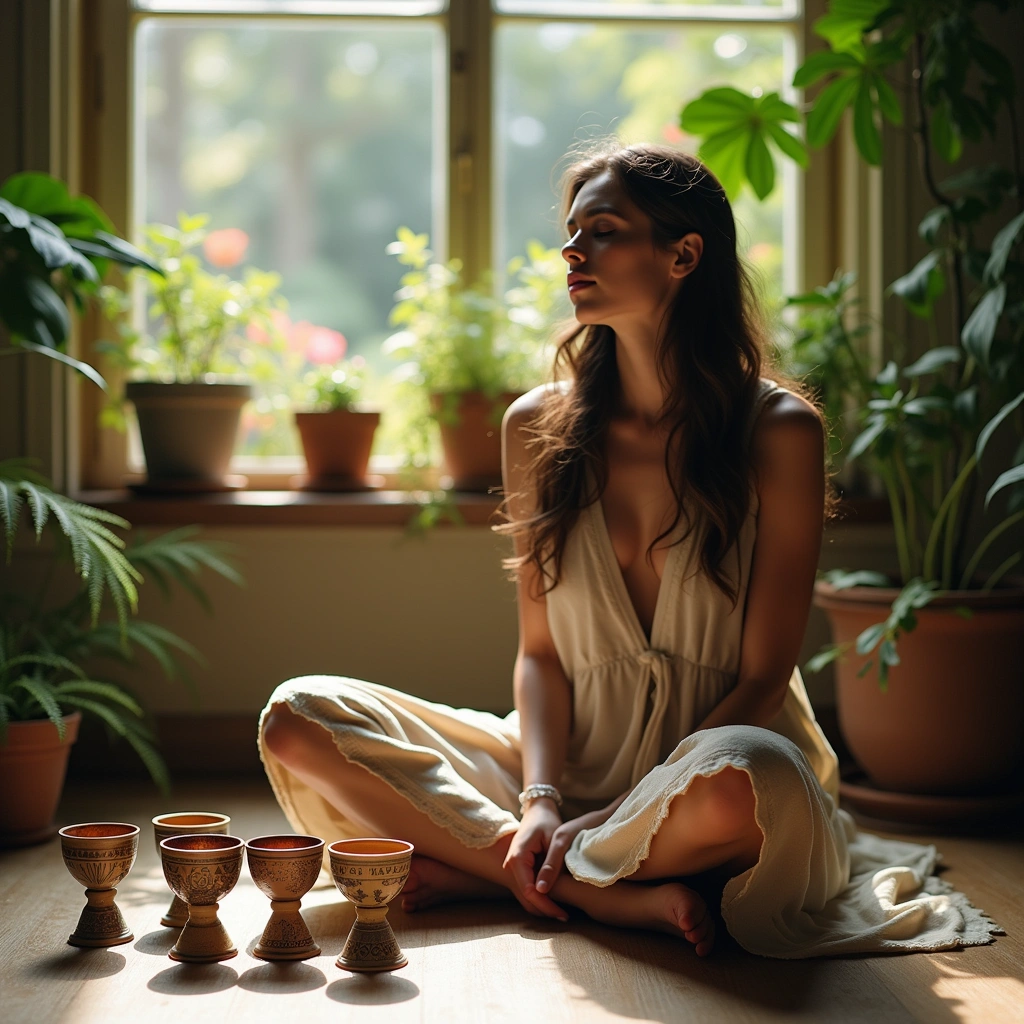 Four of Cups
