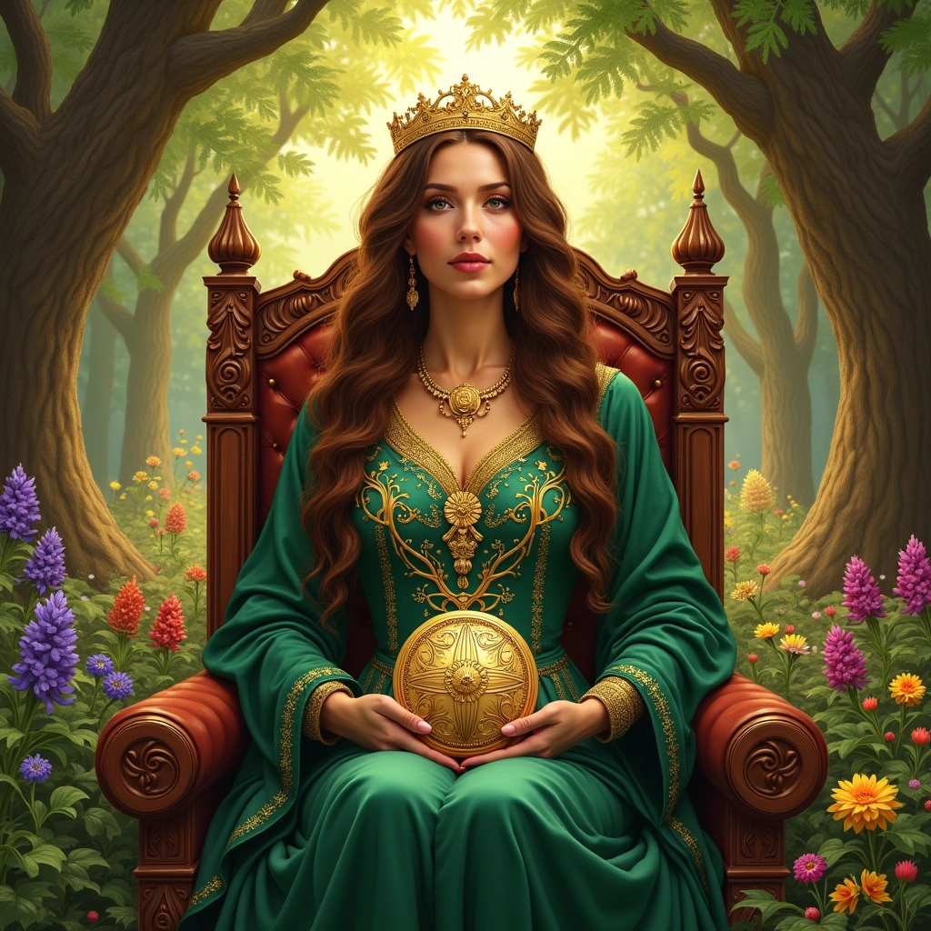 Queen of Pentacles