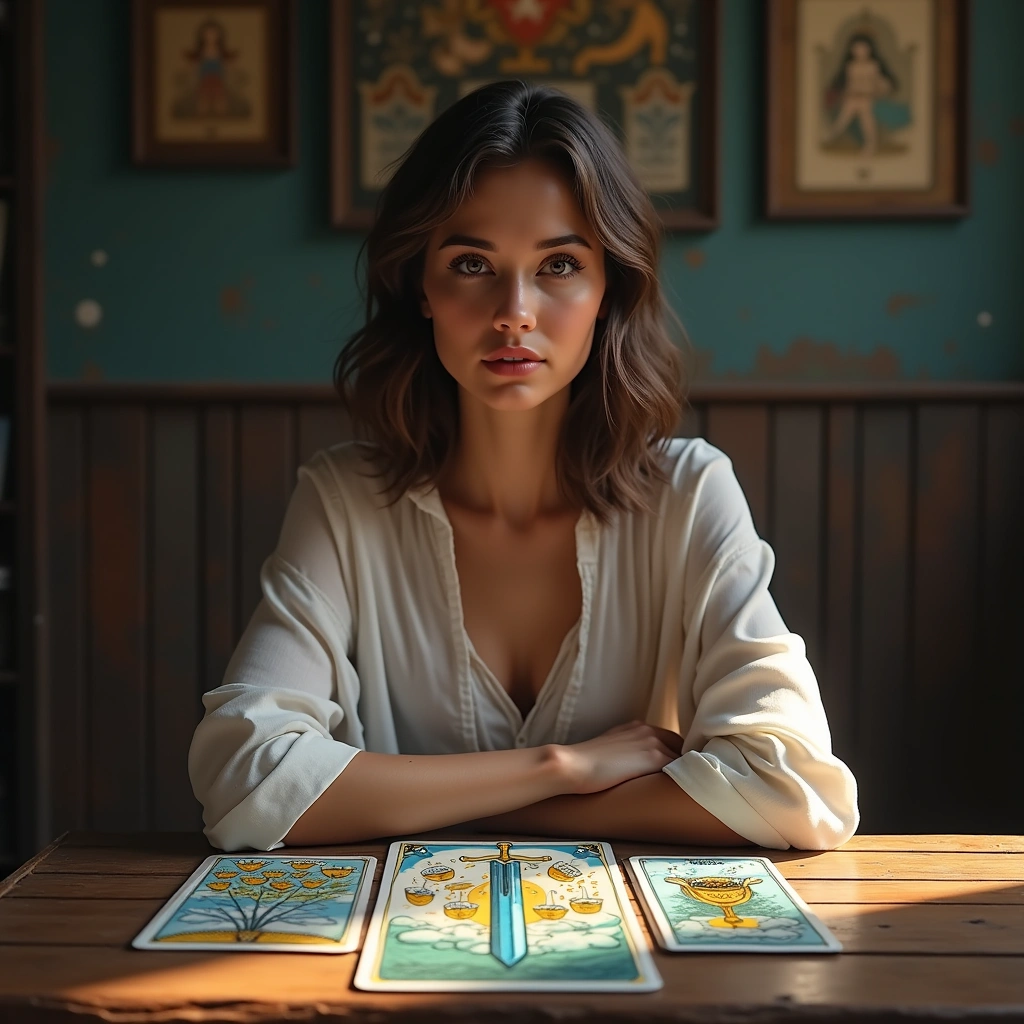 seven of cups reversed and ace of swords