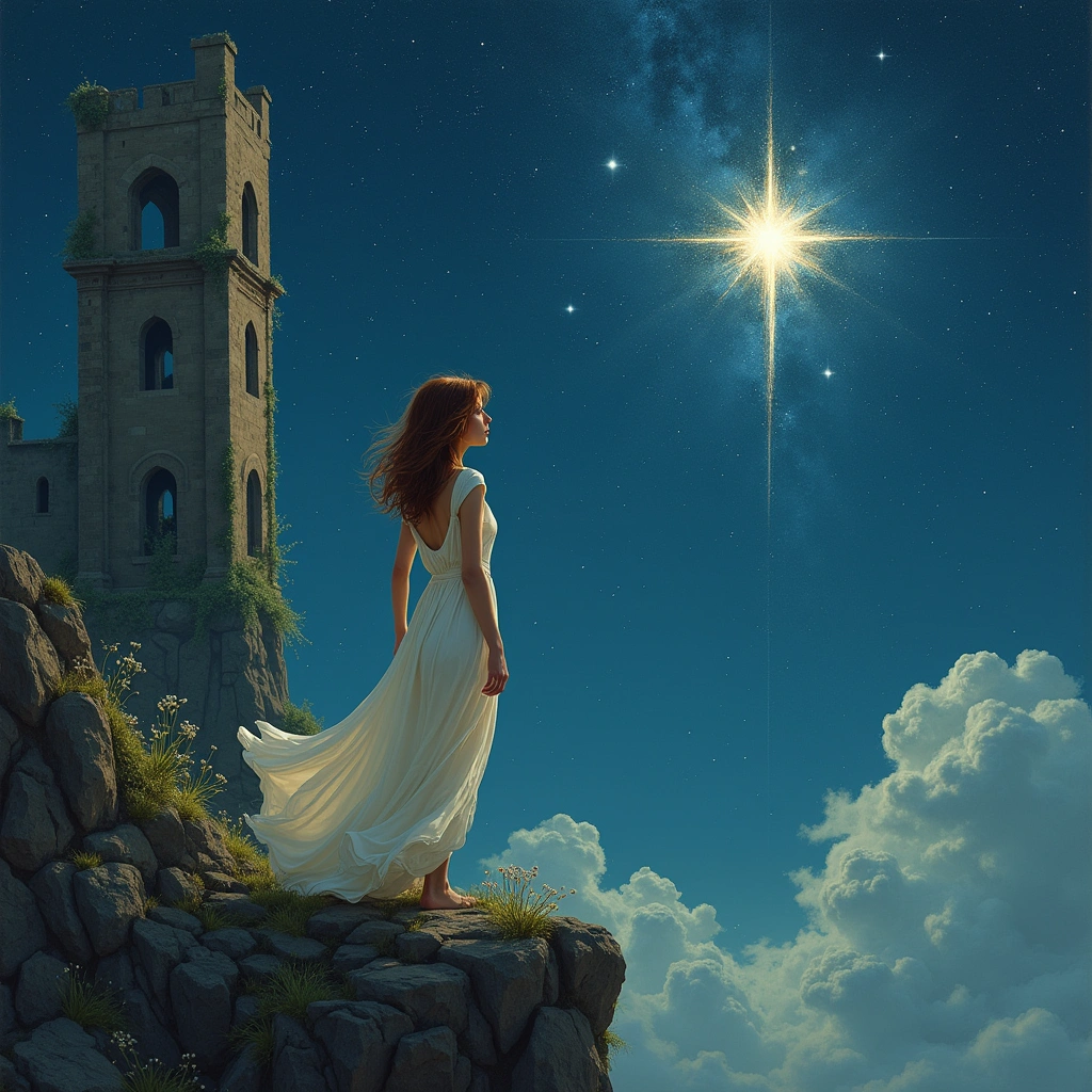 the tower reversed and the star