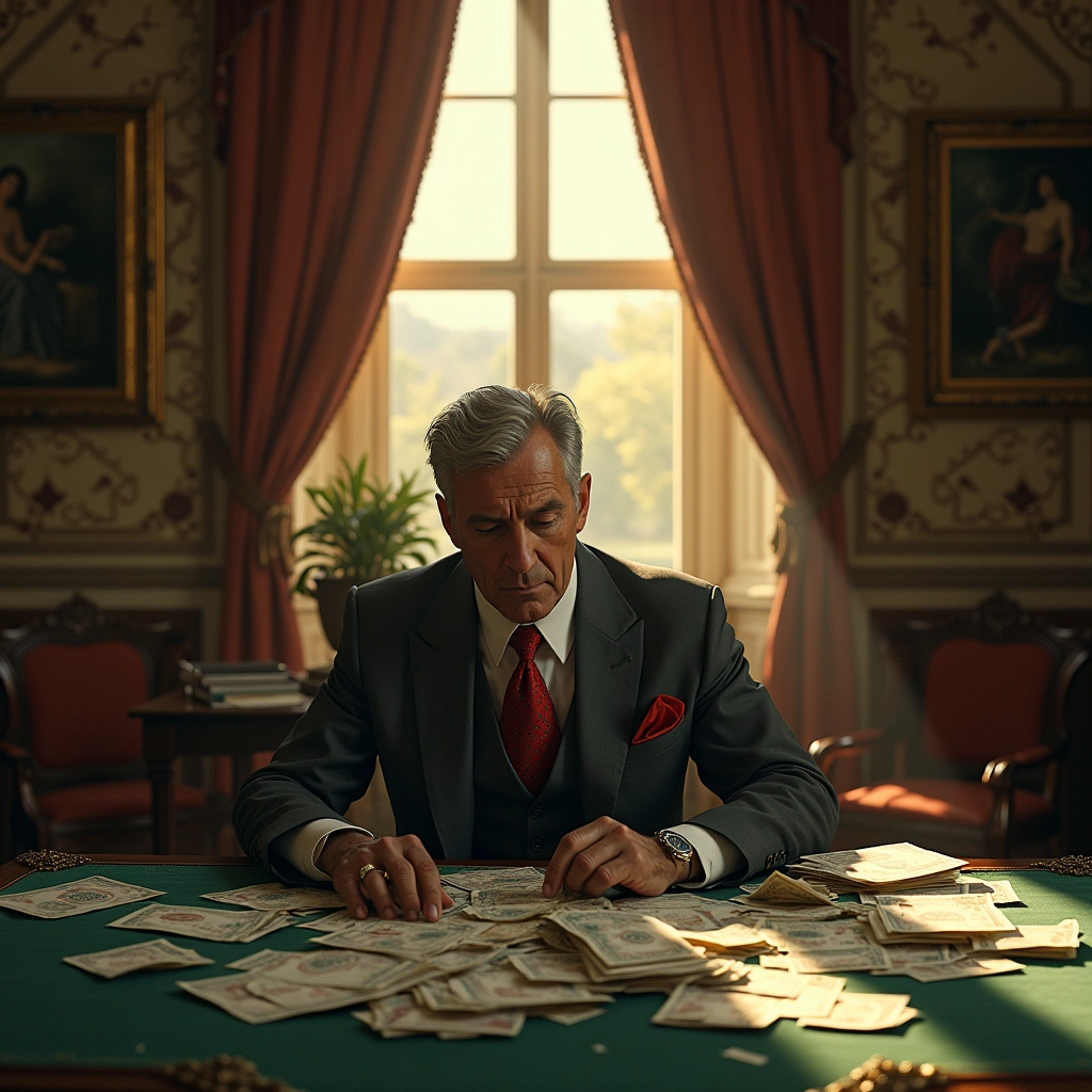 King of Pentacles Reversed